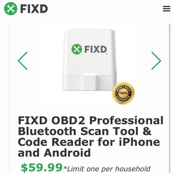 FIXD - Plug In Car Health Monitor - Picture 4 of 6
